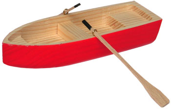 Bild vom Artikel Ruderboot rot
