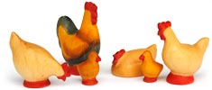 Bild vom Artikel Weiße Hühnerschar
