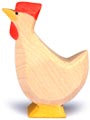 Bild vom Artikel Weißes aufsehendes Huhn