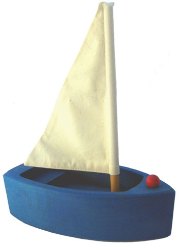 Bild vom Artikel Segelboot klein (blau)