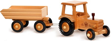Bild vom Artikel Geschlossener Traktor mit Kipper